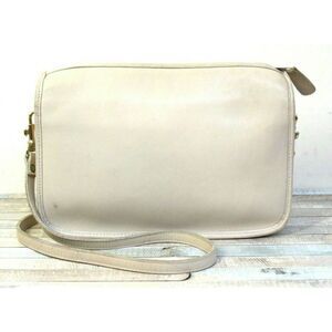 PARTNERS MERVYNS IVORY GENUINE LEATHER CROSSBODY SHOULDER BAG MESSENGER PURSE